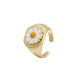 Rings 2023 Summer Collection 925 Flower Finger Ring for Women Ring Silver Colour Luxury Cubic Zirconia Jewellery Gift