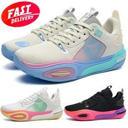 designer shoes basketball shoes q23 men women outdoor sports shoes history casual shoes sneaker black white pink bigger size 36-45