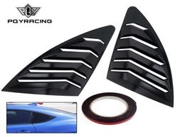 Rear Quarter Window Louvers 2 pcs/set Spoiler Panel for Scion FRS for Subaru BRZ for 86 GT86 2013-2018 ABS Stickers PQY-WLS059897527