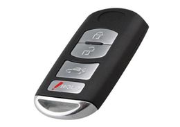 Car Styling 4Buttons New Replacement Remote Key Shell Case Fob for Mazda 3 5 6 CX7 CX975511478599336