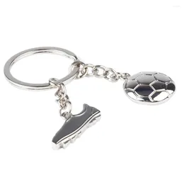 Keychains Football Soccer Shoes Metal For Car Purse Bag Buckle Pendant Keyrings Key Chains Women Men