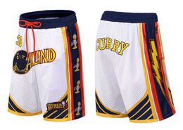 Summer Parade Same Style Warrior Curry Digital Printed Shorts Basketball Sports Training Breathable Capris Trendy Front