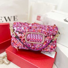 Top-Qualität Designer Diamant Abendtasche Luxus Damen Kette Handtasche Umhängetaschen All-Match Clutch Wallet Leder Handtaschen 231215