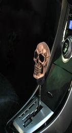 Universal Skull Head Shape Manual or Automatic Gear Shift Knob Fit for All Car2742025