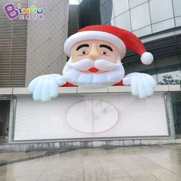 6mH (20ft) wholesale Free Express advertising inflatable Santa Claus inflation cartoon Christmas decoration for outdoor shopping mall party event toys sport