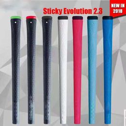 Wholesale Golf Grips IOMIC Sticky Evolution 2.3 Woods Irons Grip 10PCS With 1 Free Tap Top Qualtiy Golf Accessories Club Grip