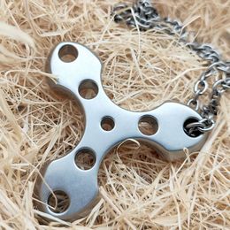 Tc4 Designer Alloy Finger Tiger Concealed Self Defence Personalised Pendant Asn Triangle Pure Cnc Fine Polishing Super Light AKW6