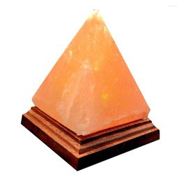 Night Lights Lamp Air Purifier Natural Himalayan Crystal Salt Ionic Led Light Colour Changing USB Charging Rock