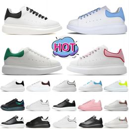 Casual Designer Shoes Oversized Platform Sneaker Mens Women White Black Leather Suede Veet Flats Lace Up Chaussures De Espadrilles Sports Trainer 35-45