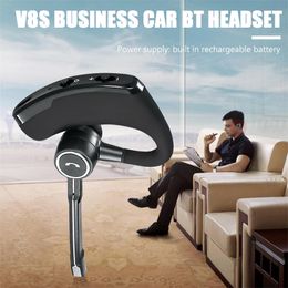 Bluetooth wireless headset voice control answer general upgraded version V8S Bluetooth car business intelligence noise reduction business ear headset