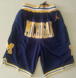 Michigan Wolverines Performance Shorts Just Don Jersey Shorts5450145