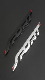 Carstyling Metal 3D Chrome Black Auto Car Trunk Racing c Word Letter Logo Emblem Badge Decal Sticker5409998