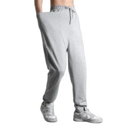 XXL FASHION Men's Sweatpants Casual Harem Pants Joggers Hip Hop Dance Sporty Hiphop Mens Sport Sweat Pants Slacks Loose Long Man Trousers Bottoms