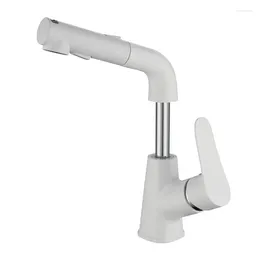 Bathroom Sink Faucets Washbasin Toilet Pull Full Copper Faucet White And Cold Basin