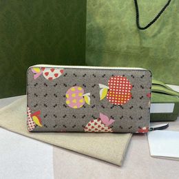 designer Wallets for women Purses g Letter Wallet designer Wallet Ladies Hot Fashionable And Versatile Love Heart Type Apple Pattern Purse 231115