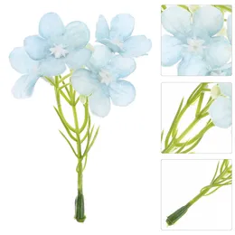 Decorative Flowers Artificial Flower Florets Hydrangea Picks Silk Hydrangeas Wedding Party Ornament DIY Fake