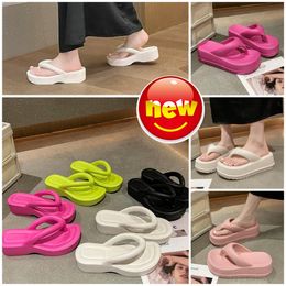 Slippers Fashion Designer Slides Sandals Trend Womans Foam Rubber Jelly Sandals Pool Flip Flops Sliders Loafers size 36-41 softy comfortable pink green white