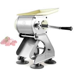 Stainless Steel Meat Slicer Mini Commercial Home Manual Meat Cutter Machine Chicken Cutting Machine