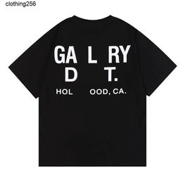 galery dept Mens T-shirts Designer Galleryes t Shirt Angel Brand Net Red Retro Galerys Hoodie Depts Men and Women Short-sleeved Galilee