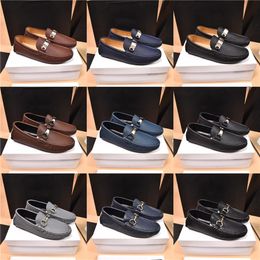 Designer DJBN Men Outdoor Shoes Snake-embossed Black Calfskin Driver Loafers Brown Blue Black Grey Sneakers Sports Men With Original Box Size 38-46