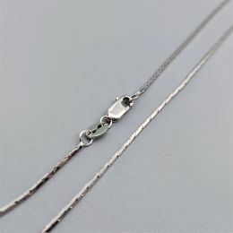 Necklaces New Genuine 925 Silver Jewellery Triangle Bamboo Knot True Gold Electroplating Personalised Trend, Free Shipping