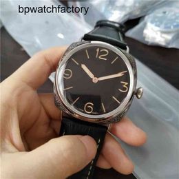 Paneraii watch Stainless Watch Man Watch BP-Factory Steel Luxury Casual Wristwatch Hand Wind Sports Watches Transparent Glasspaner Watch liu IURP