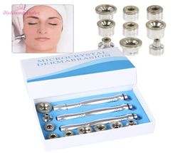 Replacement Fits All Microdermabrasion Diamond Stainless Wands Skin Rejuvenation Facial Care Device 6Pcs Diamond Tips5212841