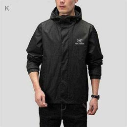 Arcterys Jacket Men's Brand Jacket Coats Jacket Clip Men's Sweatshirt Autumn Designer Outdoor Soft Shell Charge Coat Loose Windproof and Waterproof R 1C0HS4LM