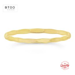 Rings 14K Gold Filled Hammered Stacking Ring Boho Minimalist Knuckle Ring Gold Jewellery Anillos Mujer Gold Rings for Women