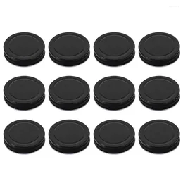 Dinnerware 16 Pcs Mason Jar Lids Tin Sealing Caps For Bottles One Body Replacement Tinplate Storage Solid