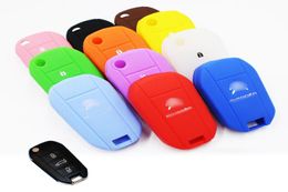 2016 New Car Styling Folding Silicone Key Cover For 3 Buttons Citroen C4 AIRCORSS C4 CACTUS C5 C3 C4L 5 Colors High Quality4294647