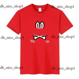 Physcho Bunny Rabbit Polo T Shirt POLO da uomo estivo Coniglio Stampa Manica corta Doppia T-shirt T-shirt in cotone 12 colori Taglia asiatica S-M Coniglio psicologico 861