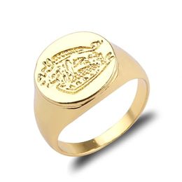 kingsman ring The Secret Service Custom Signet Rings For Men Women Jewelry 14k Yellow Gold Men Rings