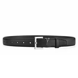 Designer Womens Belt Genuine Leather Korean Version Casual and Versatile Fashion Popular on the Internet Celebrity Matching Simple with Dress