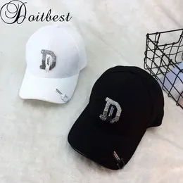 Ball Caps Doit Stars Rivets Mens Snapback Women Baseball Cap National Flag Brand Rhinestone Girls Womens Snapbacks Hat