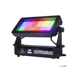 Led Effects 1200W Led Effects Rgb Waterproof Mti-Functional Projection Strobe Drop Delivery Lights Lighting Stage Lighting Dh4Qu