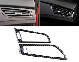 Car Carbon Fiber Side Air Outlet Panel Three Color Decorative Sticker for BMW Z4 20092015 Suitable For Left Driving4456043