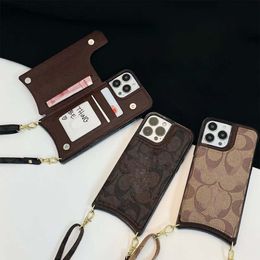 Luxury Case for iphone 15 Pro Max Leather,15 14 13 12 Plus Pro Crossbody Strap Elegant Fashionable Excellent Grip Design Creative Premium Cover with Card Slot