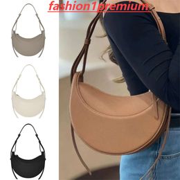 Numero Dix Luxurys Shoulder Bag Women Designer Half Moon Tote Crossbody Fashion Paris Handbags Baguette Zip Hobo Purse Smooth Calf Leather11