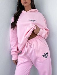 Womens Tracksuits Hoodies Pants Pullover Outfit Sweatshirts Autumn Long Sleeve Women Sportswear For Wife Mother Young Girl jogging suits