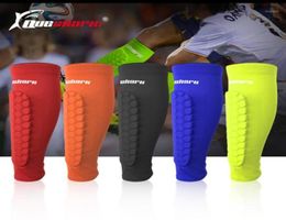 Adult Teenager Basketball Football Shin Guards Soccer Honeycomb Anticrash Leg Calf Sleeves Cycling Training Protection14718499