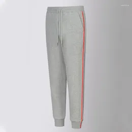 Men's Pants Fashion Sweatpants Men Women Striped Cotton Casual Sports Trousers High Quality Tracksuit Bottoms Mens Jogger Track