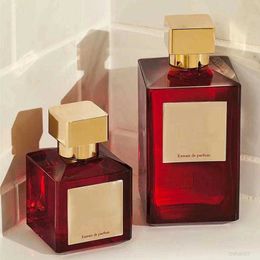 Perfume 200ml Bacarat Maison Rouge 540 Extrait De Parfum Paris Men Women Fragrance Long Lasting Smell Spray Fast Ship QRWP