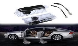 2Pcs 3D LED Car Door Welcome Laser Projector Ghost Shadow Light for lander 2 Range Rover Evoque Discovery45292012