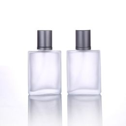 1Pcs 30 50ml Frosted Glass Refillable Spray Bottle Sprayable Empty Bottle Travel Size Portable Bottles Perfume Reuse346J