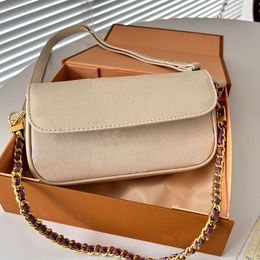 Designer Bag Handbag For Women Fashion White Shoulder Crossbody Bags Luxury Chain Tote Bag Casual Clutch Purse Vintage Purse Ladies Flap Shopping Bags