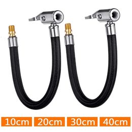 Car Tyre Air Inflator Extension Hose Adapter Inflation Pump Tube for Motorcycle Bike Tyre Inflation Tube 10cm 20cm 30cm 40cm