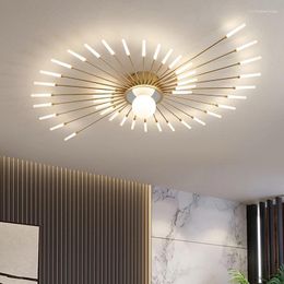 Chandeliers Nordic Lighting Ceiling Lamp Modern Simple Creative Personality Living Room Bedroom Study Household Full Star Lamps