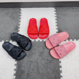 Designer Slippers Flats Bottom Platform soft comfortable rubber slides for kids boy girl sandals toddler summer shoes pool beach luxury flip flops slip on mules 2024