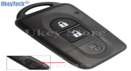 2 Button New Replacement Remote Car Key Shell Fob Case For Nissan Micra Xtrail Qashqai Juke Duke Navara 7734178